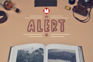 Alert: A Bold Display Font for Modern Web Design