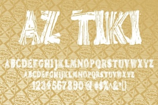 AZ Tiki: A Font That Brings Polynesian Pop to Life