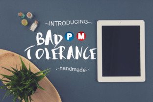 Bad Tolerance: The Display Font That Makes Your Brand Unforgettable