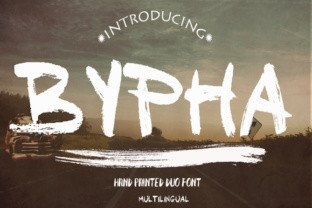 Bypha: A Display Font Built for Distinctive First Impressions
