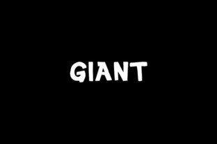 Giant Typeface: A Bold Display Font for Editorial Design