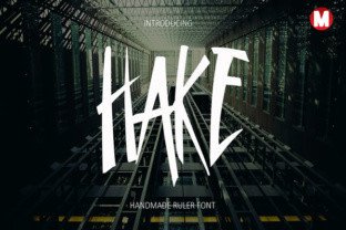 Hake: A Fresh Display Typeface for Editorial Designers