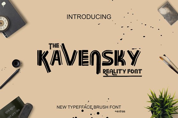 Kavensky: The Brush Font That Finally Felt Right for My Web Project