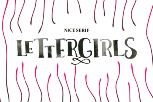 Letter Girls Typeface: A Display Font for Web Designers