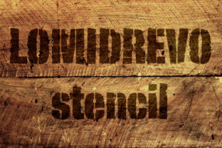 Lomidrevo Stencil: A Display Font for Editorial Design