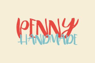 Penny Handmade: A Handmade Font for Real Branding Projects