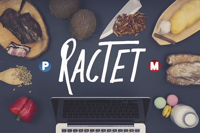 Ractet Typeface: A Modern Display Font for Small Business Branding