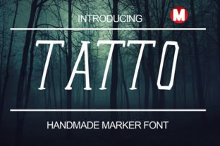 Tatto: A Handmade Marker Font for Memorable Branding