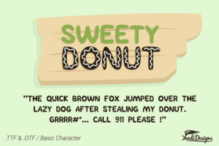 The Sweety Donut Typeface: A Sweet Upgrade for Your Brand