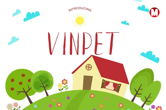 Vinpet Font: A Fresh Typeface for Modern Web Design